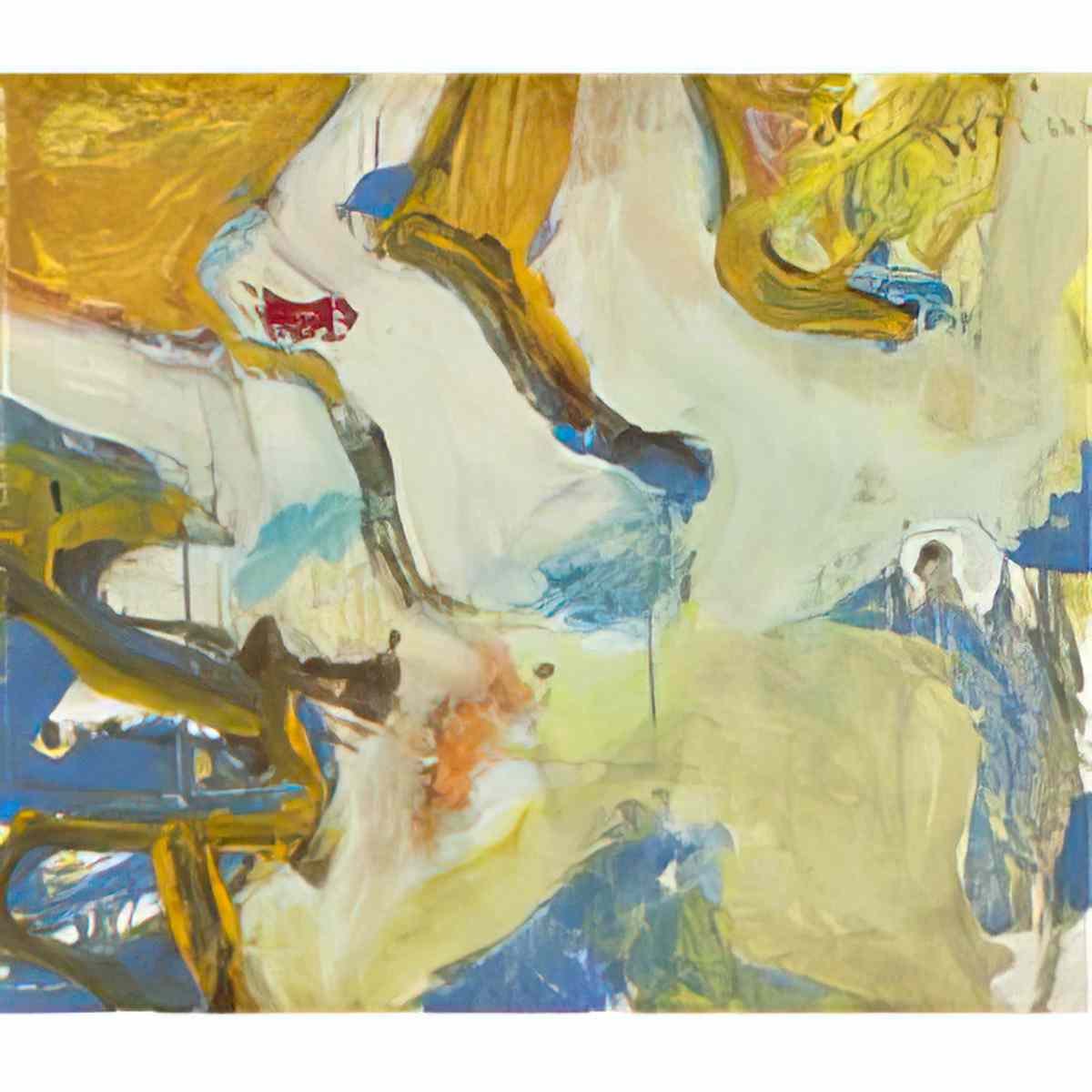 Willem de Kooning nude1 Art A4 Photo Print