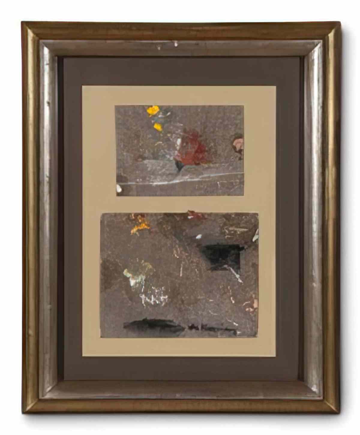 Willem de Kooning o.t. 2works, framed together Art A4 Photo Print
