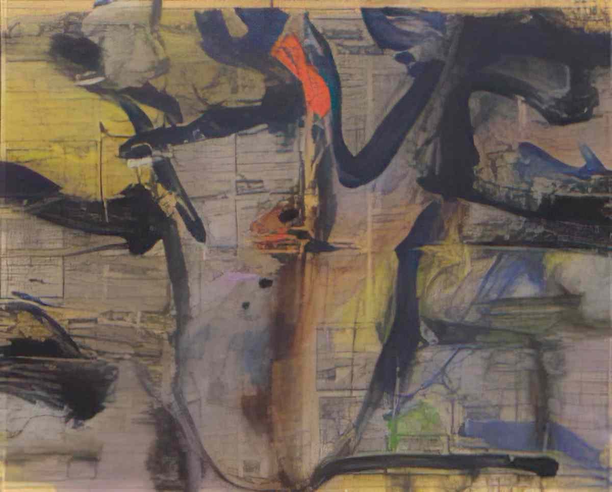 Willem de Kooning ohne titel1 Art A4 Photo Print