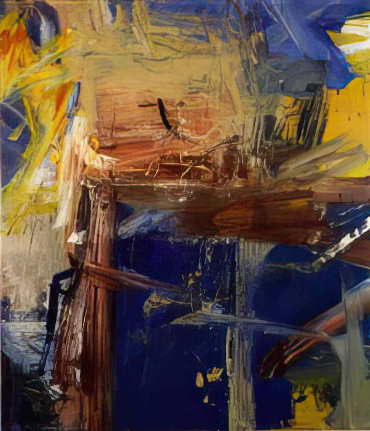 Willem de Kooning palisade Art A4 Photo Print