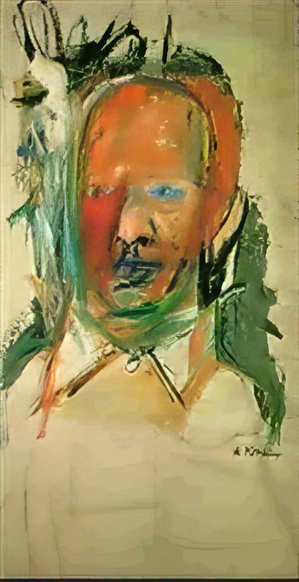 Willem de Kooning portrait of a man dr. greenbaum Art A4 Photo Print