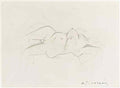 Willem de Kooning reclining nude1 Art A4 Photo Print