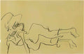 Willem de Kooning reclining woman Art A4 Photo Print