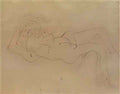 Willem de Kooning reclining woman2 Art A4 Photo Print