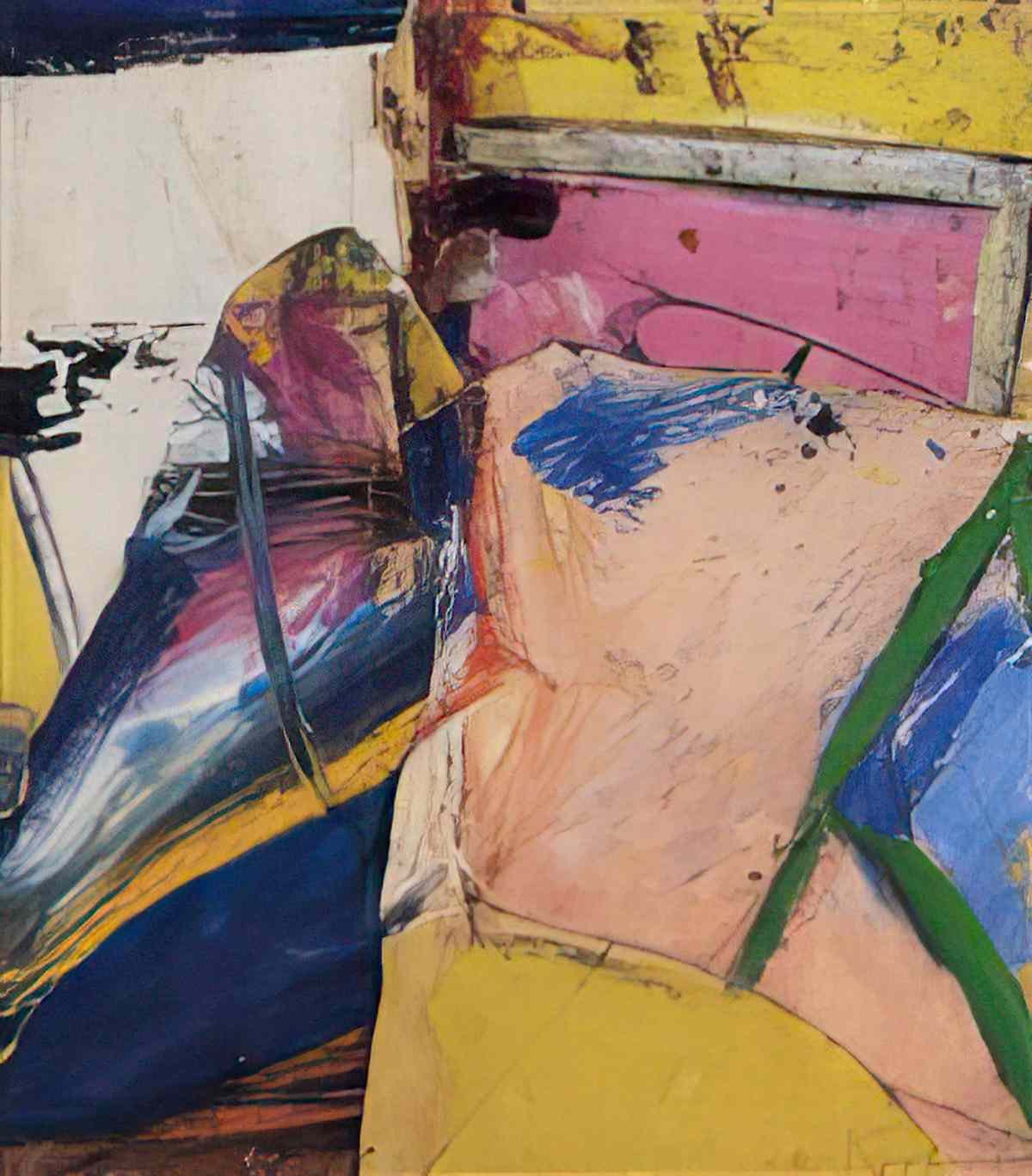 Willem de Kooning red eye Art A4 Photo Print