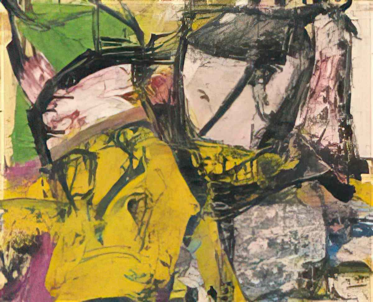 Willem de Kooning sagamore 2 Art A4 Photo Print