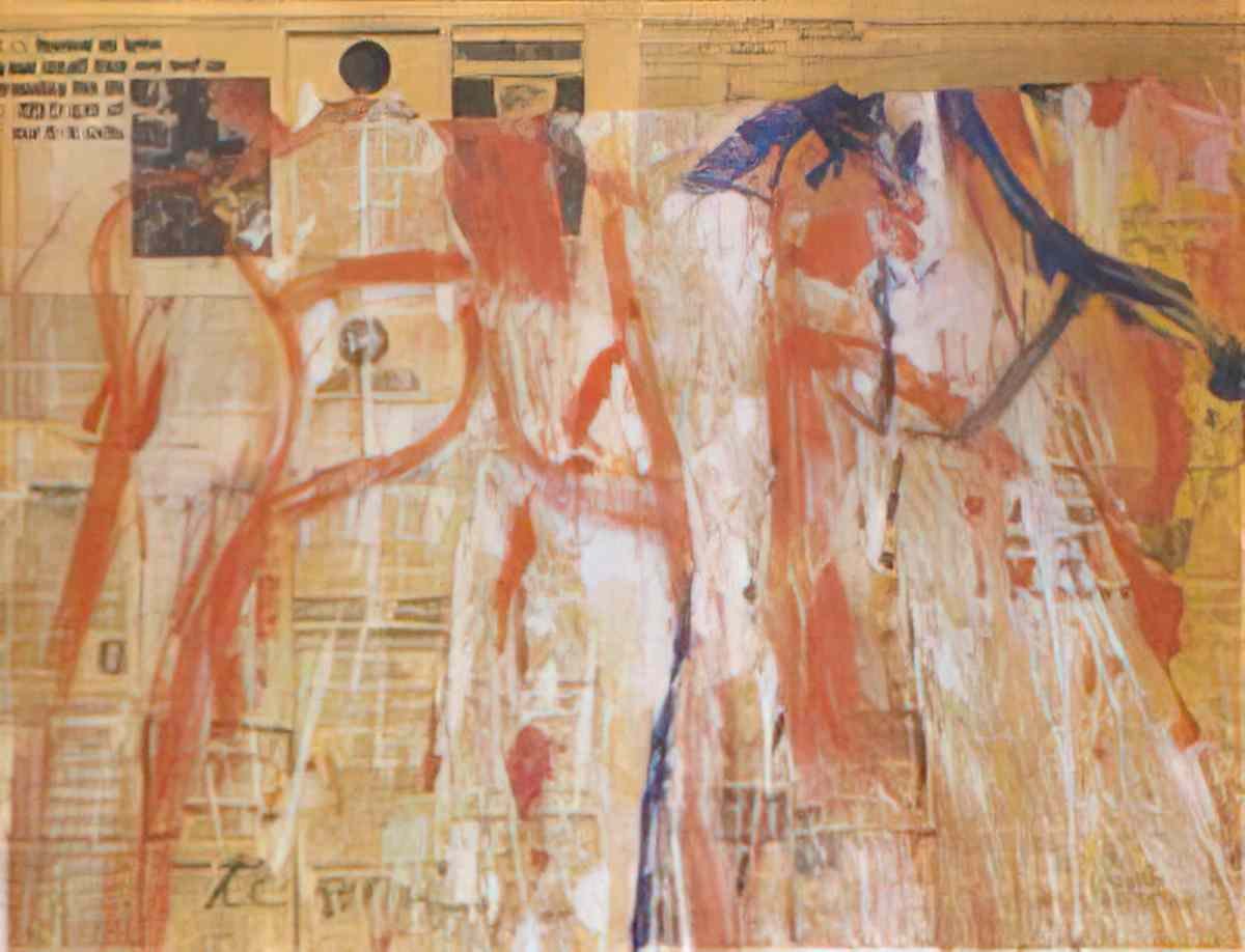 Willem de Kooning sans titre1 Art A4 Photo Print