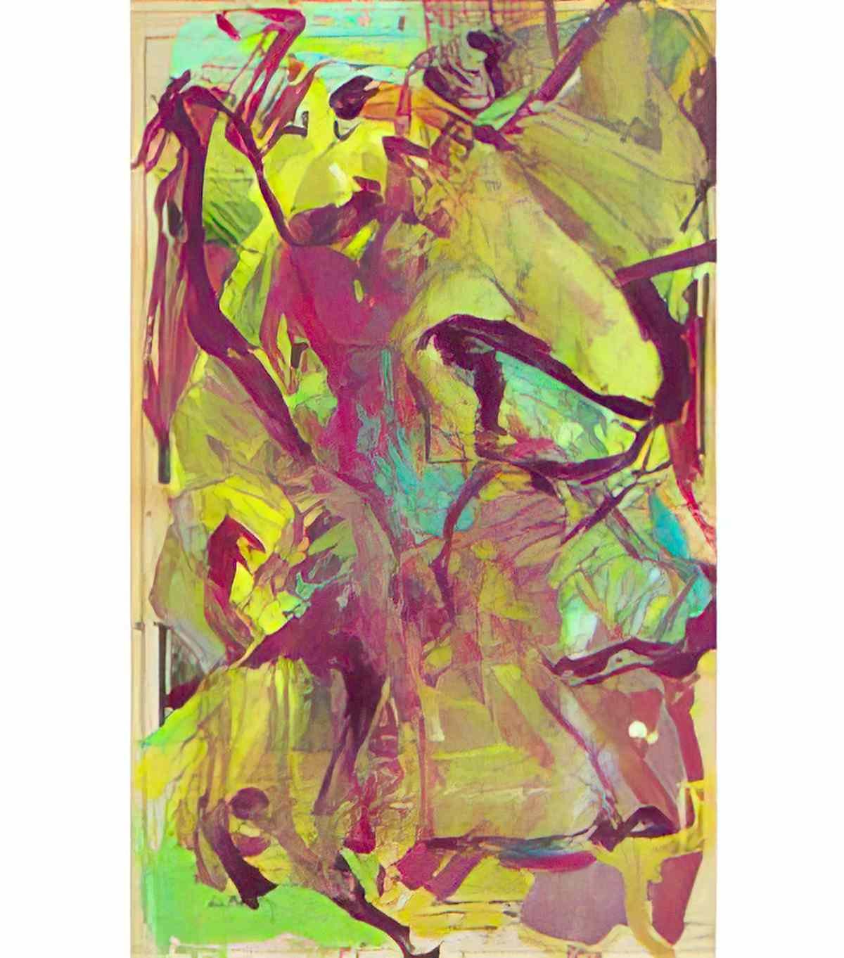 Willem de Kooning sans titre15 Art A4 Photo Print