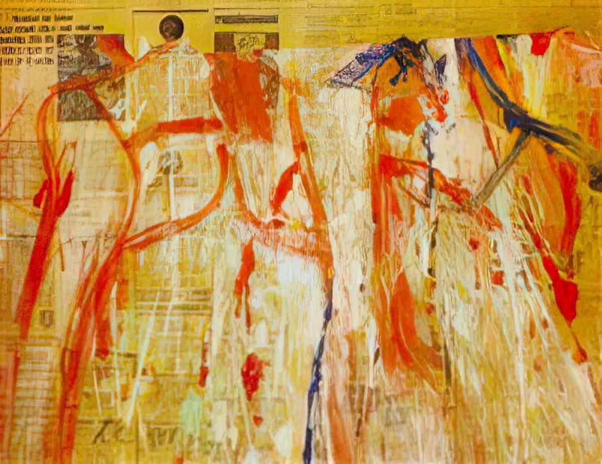 Willem de Kooning sans titre2 Art A4 Photo Print
