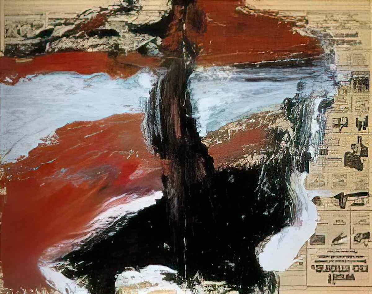 Willem de Kooning sans titre4 Art A4 Photo Print