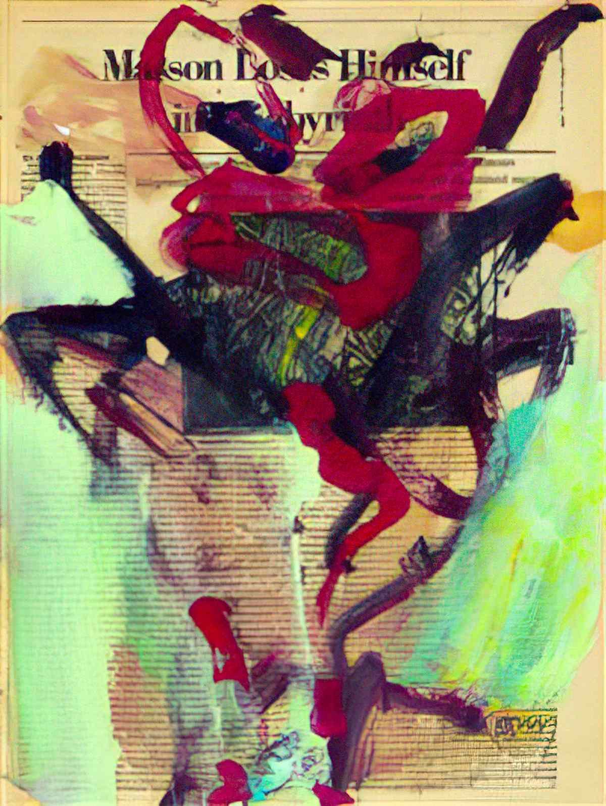 Willem de Kooning sans titre8 Art A4 Photo Print