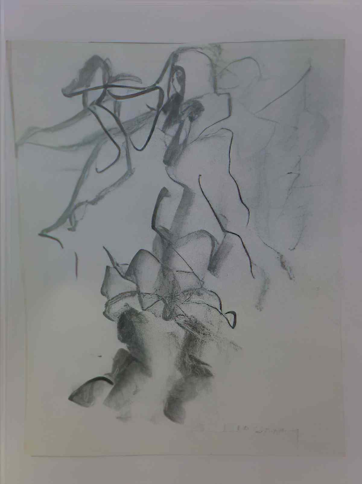 Willem de Kooning sans titre, vers 1965 1980 Art A4 Photo Print