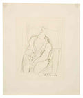 Willem de Kooning seated man Art A4 Photo Print
