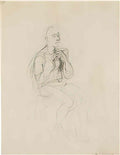 Willem de Kooning seated man2 Art A4 Photo Print