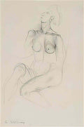Willem de Kooning seated woman 2 Art A4 Photo Print