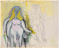 Willem de Kooning seated woman3 Art A4 Photo Print