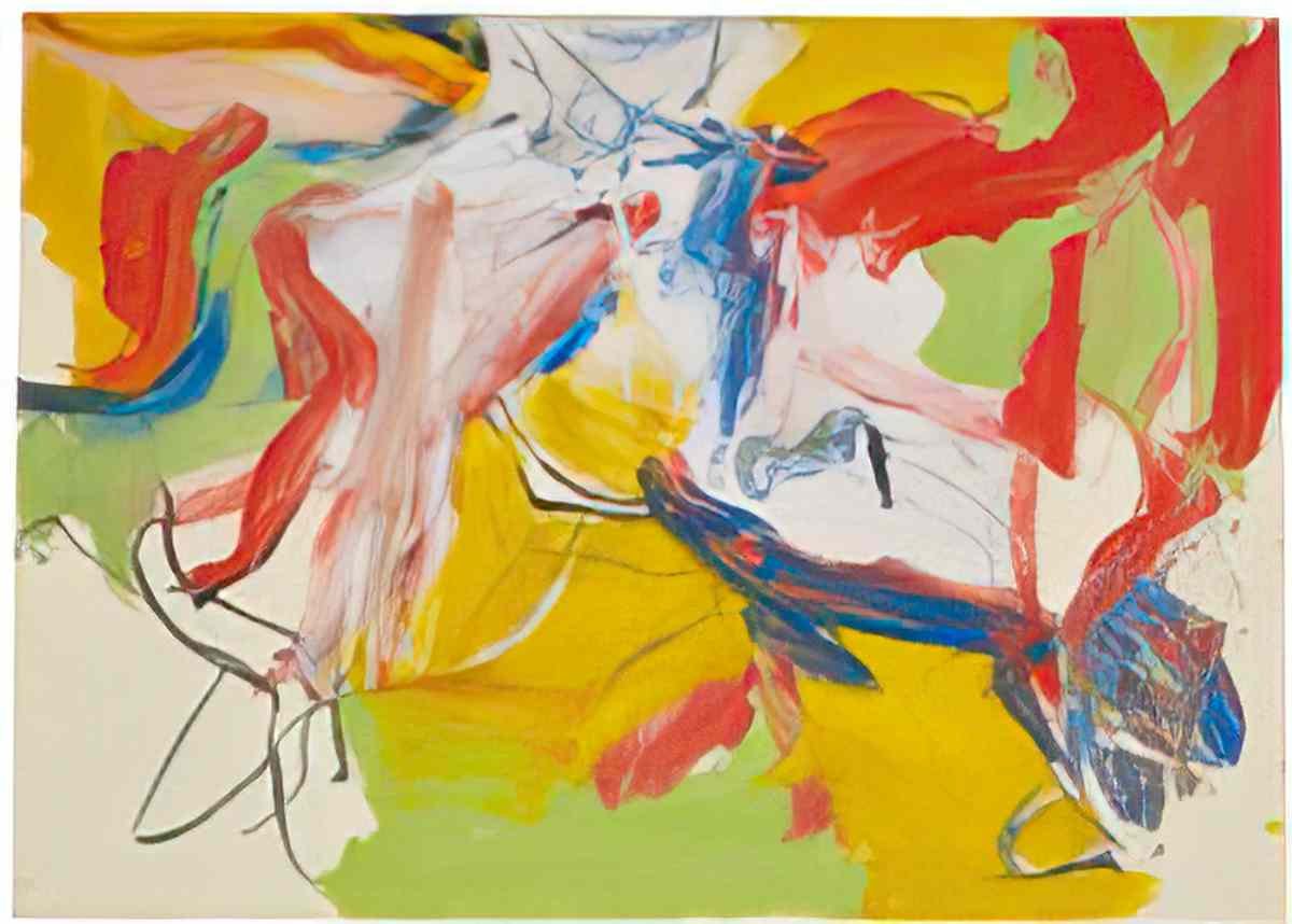 Willem de Kooning seated woman5 Art A4 Photo Print