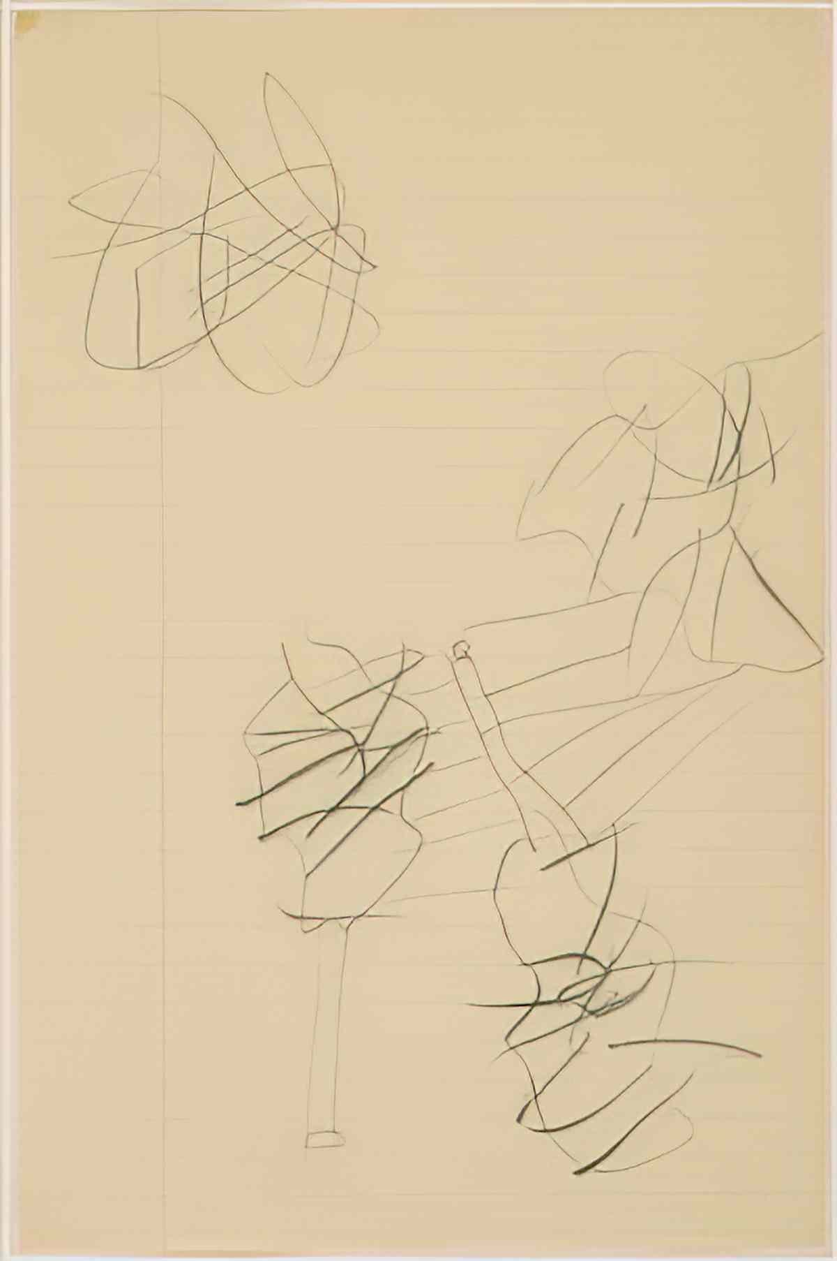 Willem de Kooning senza titolo1 Art A4 Photo Print