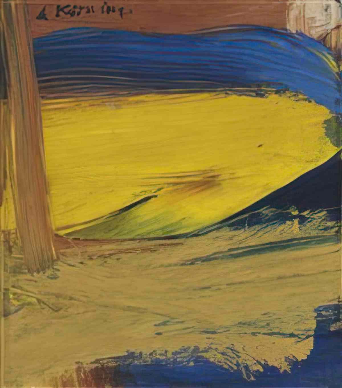 Willem de Kooning small painting 3 Art A4 Photo Print