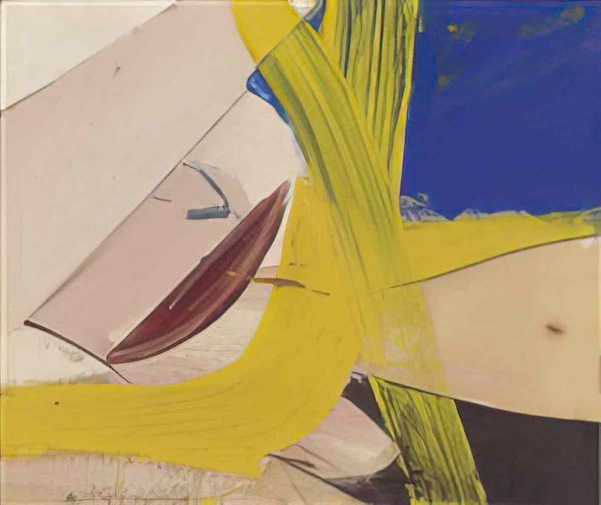 Willem de Kooning small painting 81 Art A4 Photo Print