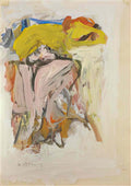 Willem de Kooning snake charmer Art A4 Photo Print