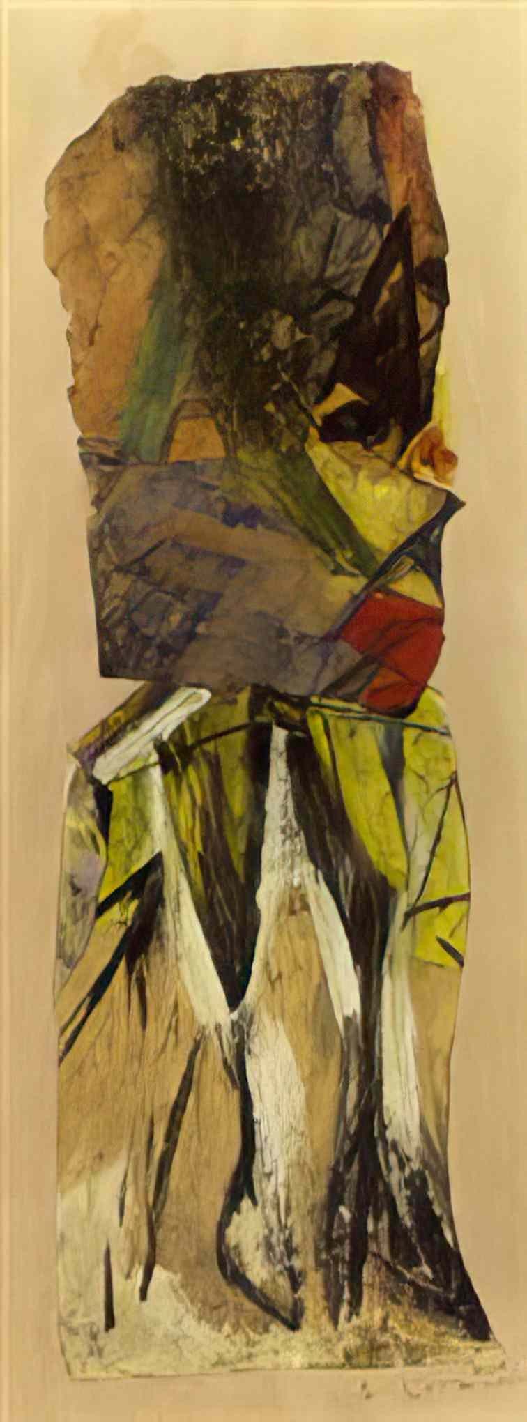 Willem de Kooning standing woman Art A4 Photo Print