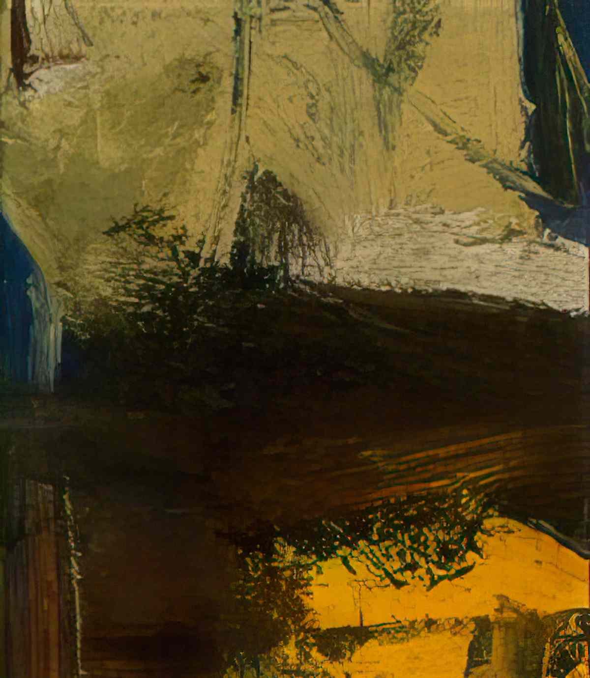 Willem de Kooning study for leaves of weehauken Art A4 Photo Print