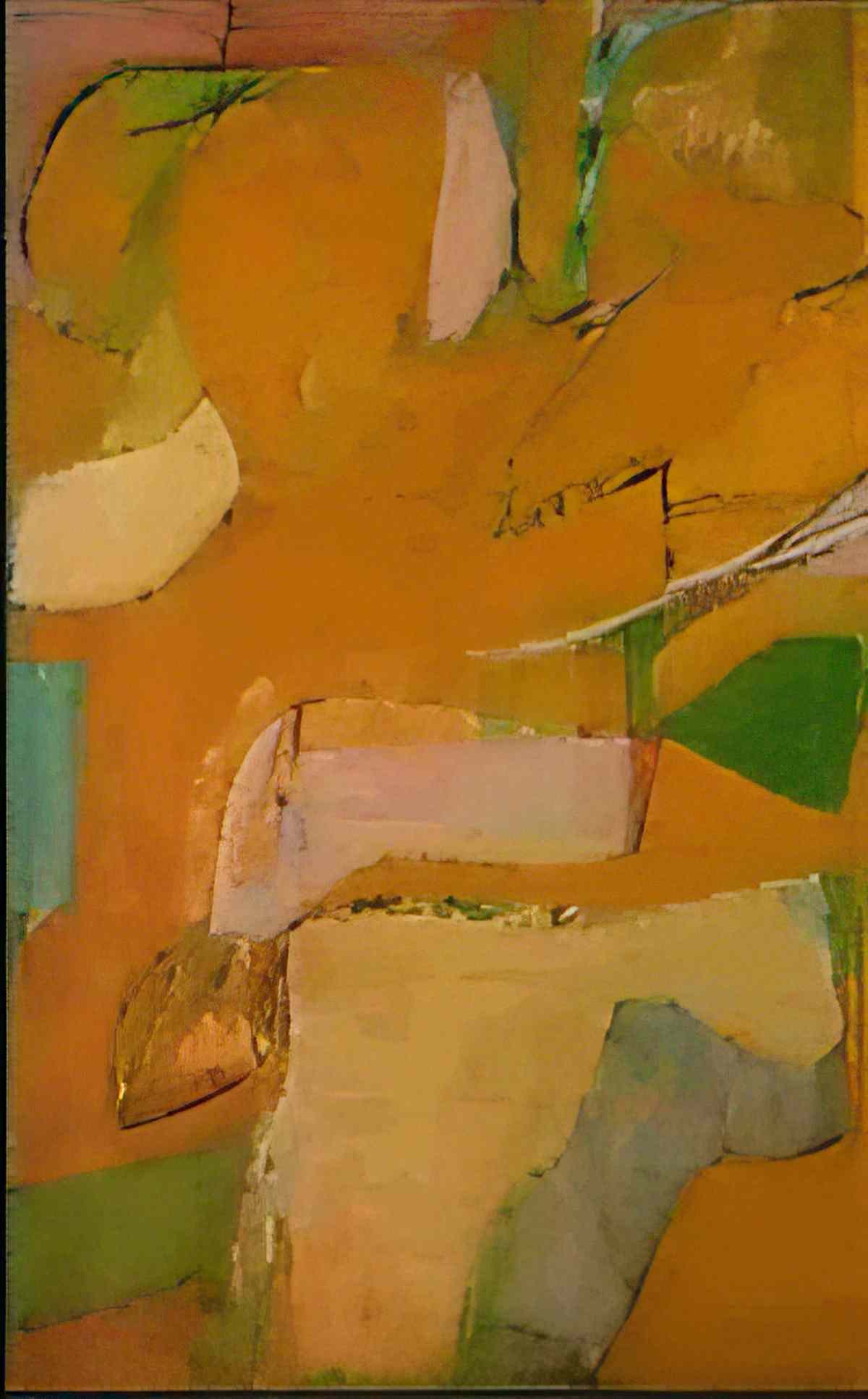 Willem de Kooning study for marshes Art A4 Photo Print