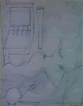 Willem de Kooning study for stenographer Art A4 Photo Print