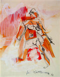 Willem de Kooning study for woman Art A4 Photo Print