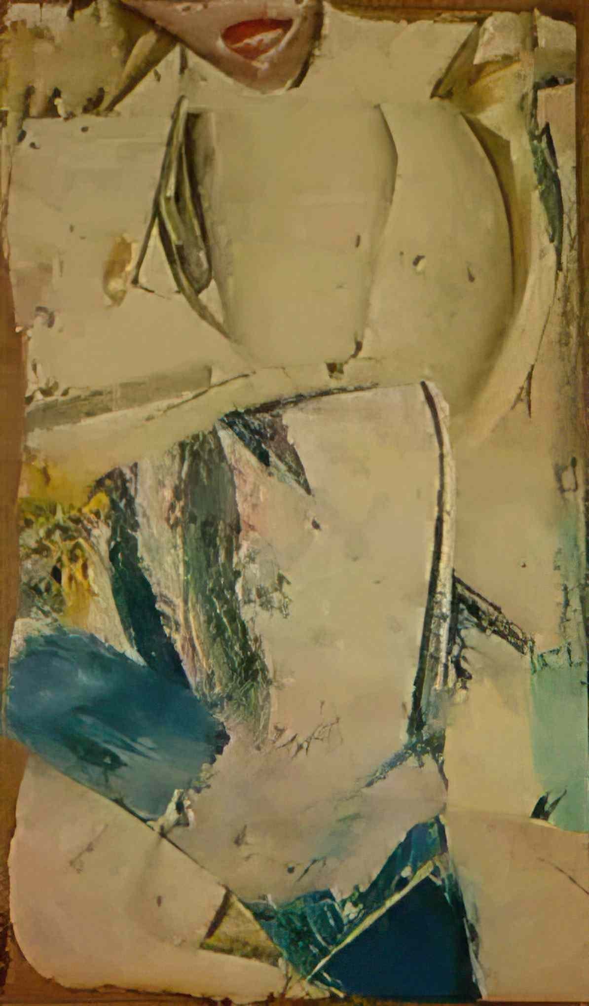 Willem de Kooning study for woman iv Art A4 Photo Print