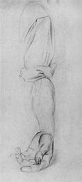 Willem de Kooning study of a mans arm Art A4 Photo Print