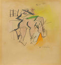 Willem de Kooning tattooed lady Art A4 Photo Print