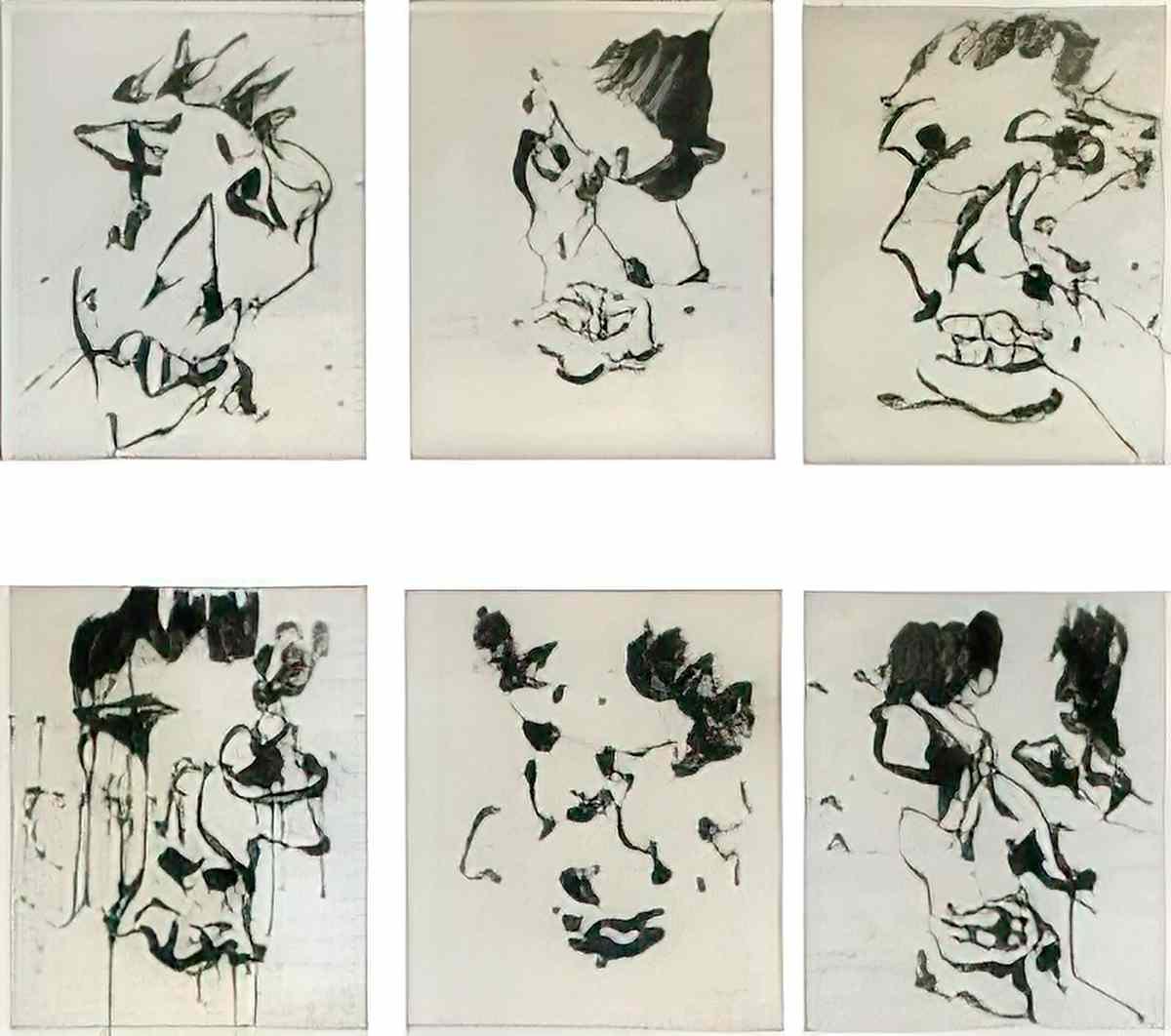 Willem de Kooning the decompostion of man Art A4 Photo Print