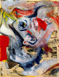 Willem de Kooning the wind horse Art A4 Photo Print