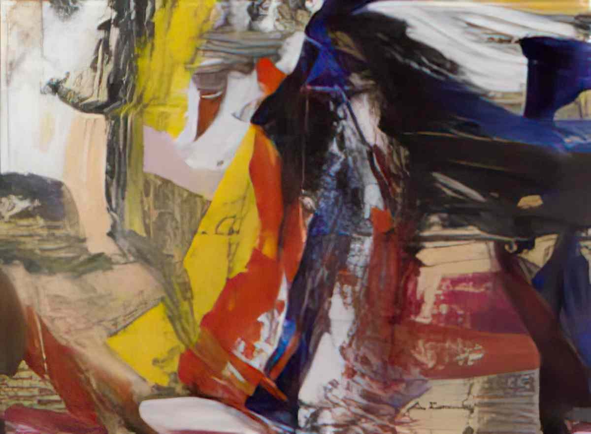 Willem de Kooning three mile harbor Art A4 Photo Print