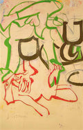 Willem de Kooning torso of a man Art A4 Photo Print
