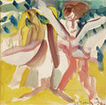 Willem de Kooning two figures1 2 Art A4 Photo Print