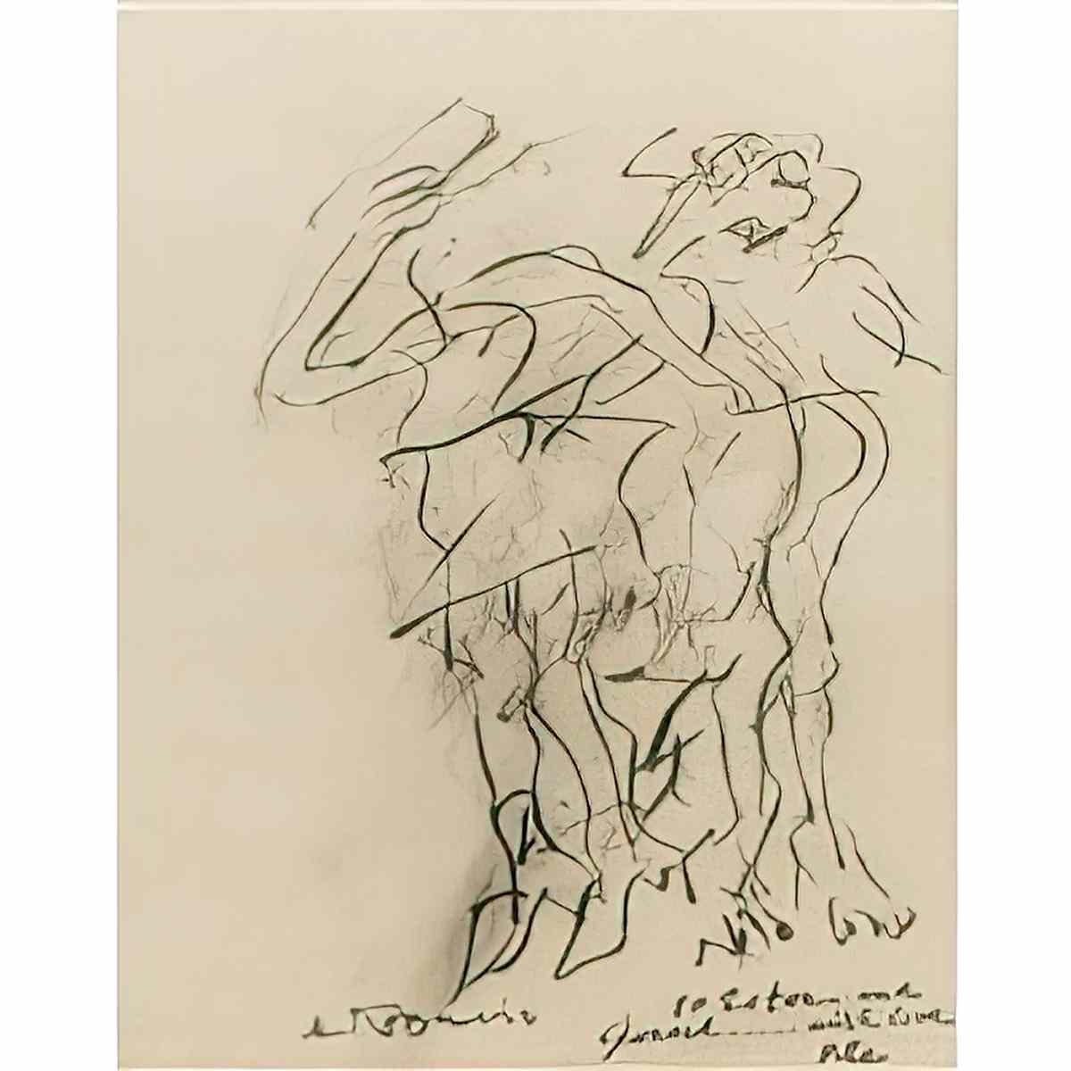 Willem de Kooning two women10 Art A4 Photo Print