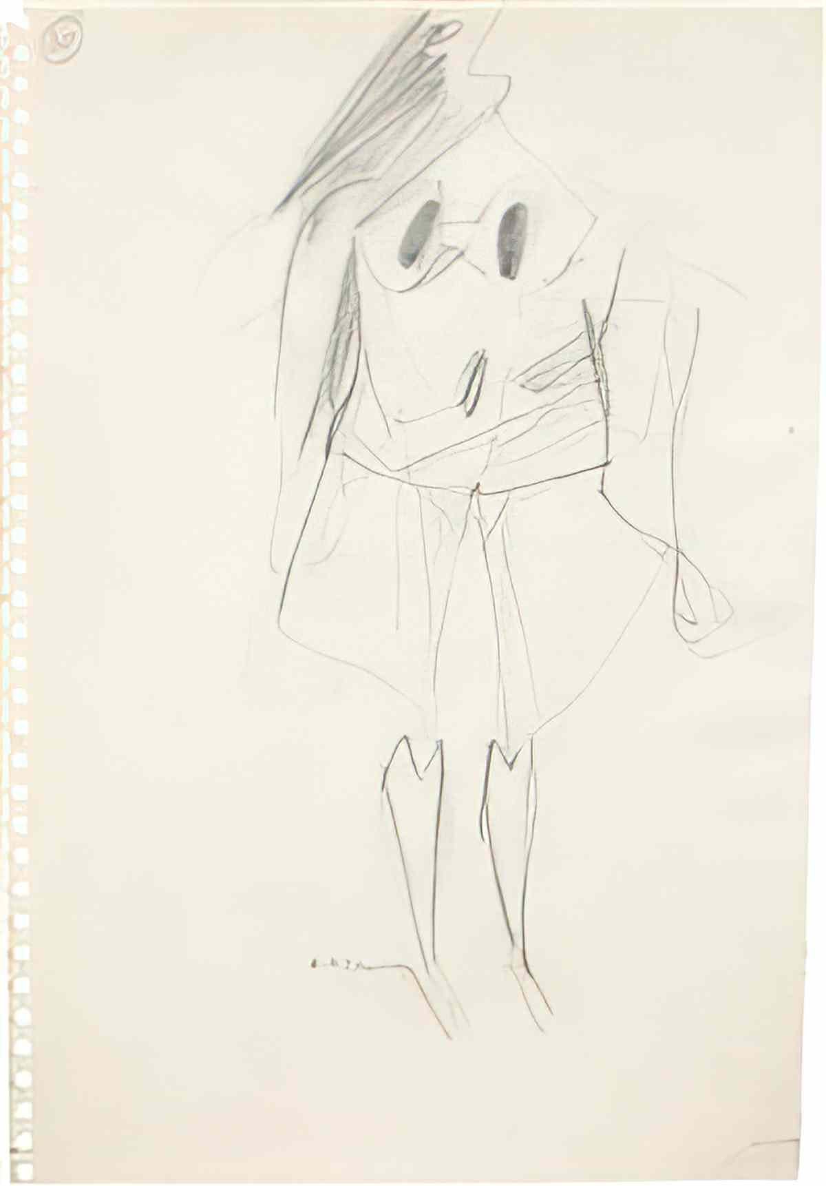 Willem de Kooning untitled 39 Art A4 Photo Print