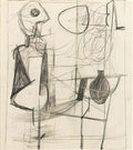 Willem de Kooning untitled abstract composition Art A4 Photo Print