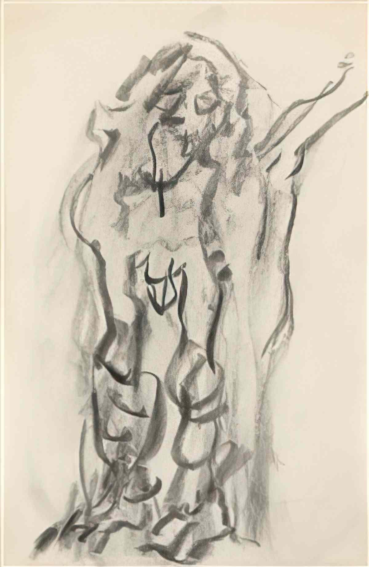 Willem de Kooning untitled adam Art A4 Photo Print