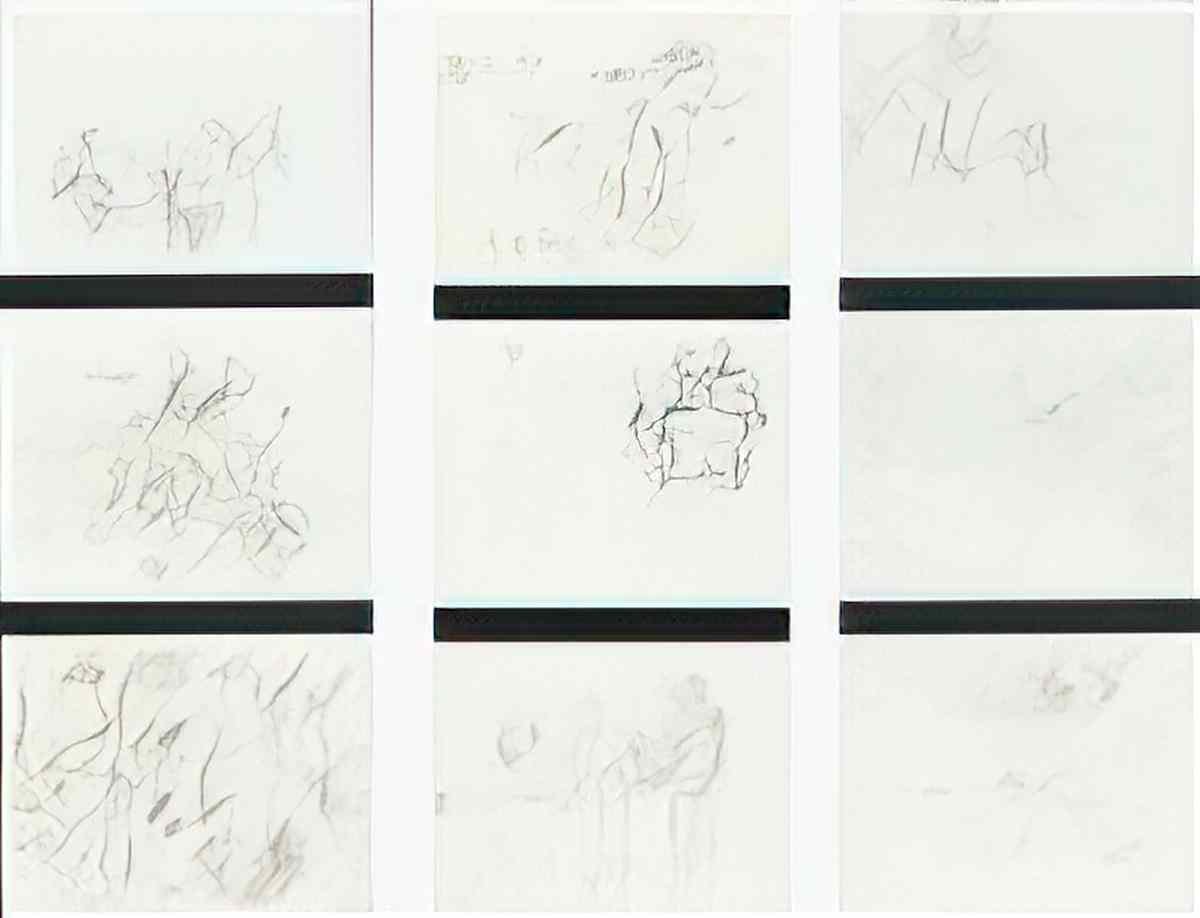 Willem de Kooning untitled artists sketch book Art A4 Photo Print