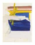 Willem de Kooning untitled blue profundity Art A4 Photo Print