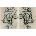 Willem de Kooning untitled clamdigger Art A4 Photo Print