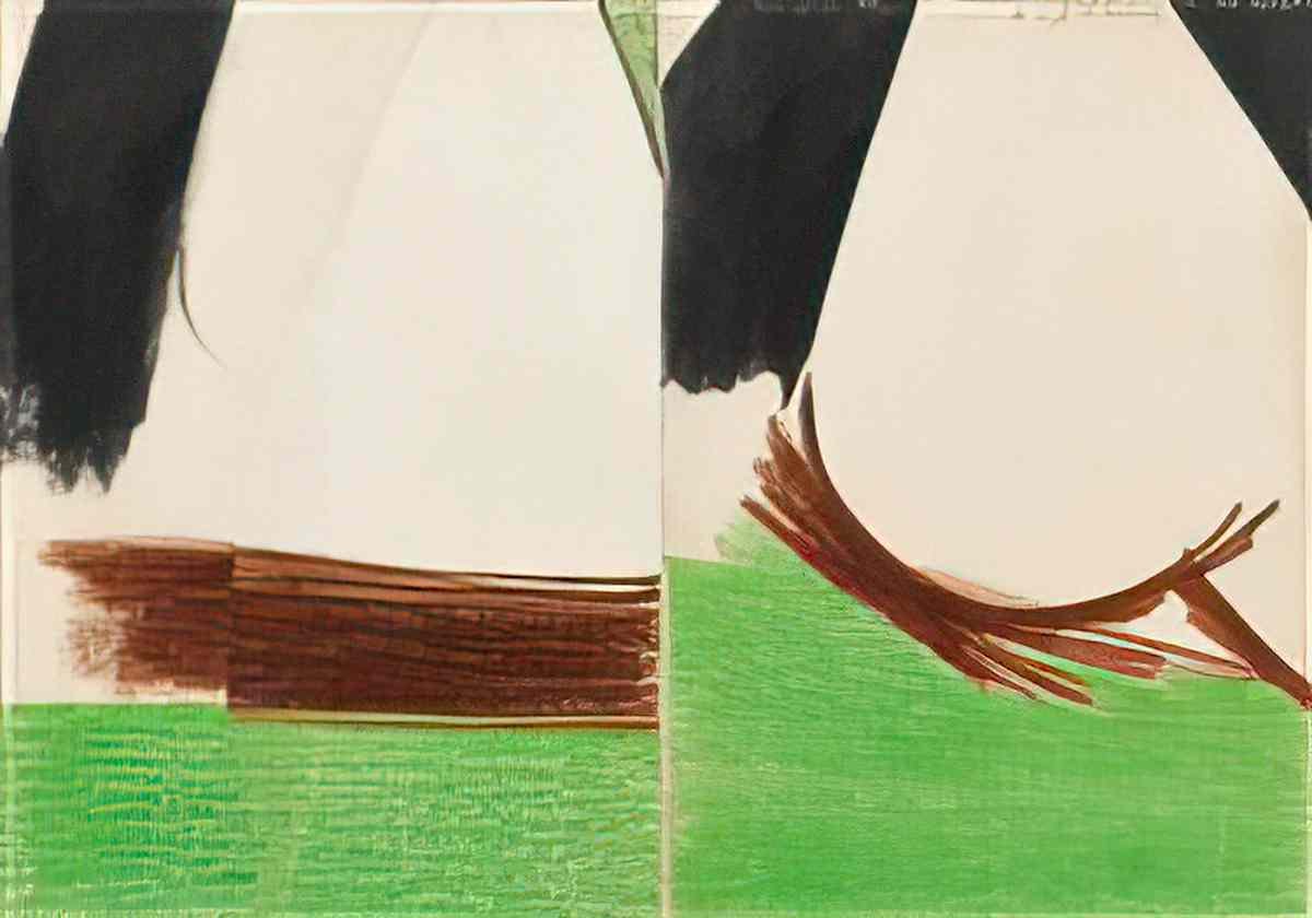 Willem de Kooning untitled east hampton Art A4 Photo Print