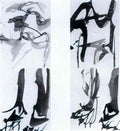 Willem de Kooning untitled figure studies Art A4 Photo Print