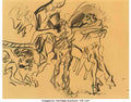Willem de Kooning untitled figures in a landscape Art A4 Photo Print