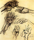 Willem de Kooning untitled hand study Art A4 Photo Print