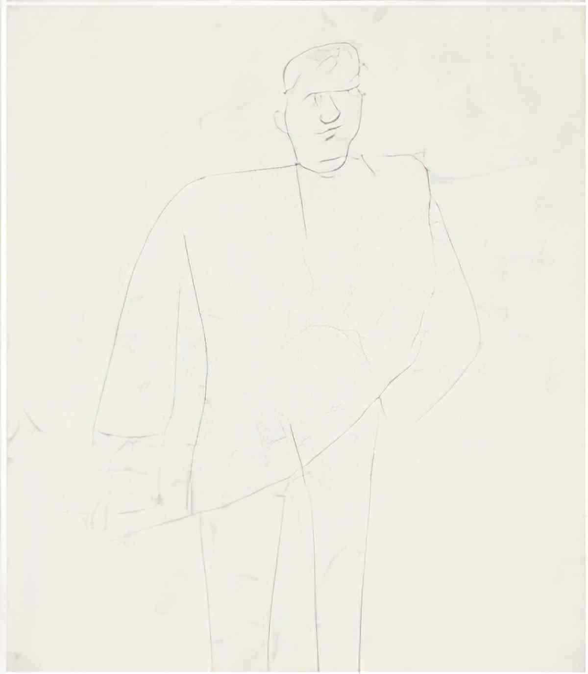 Willem de Kooning untitled jack greenbaum Art A4 Photo Print